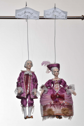 A lady and a gentleman from the Amadeus collection